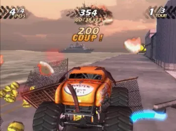 Monster Jam screen shot game playing